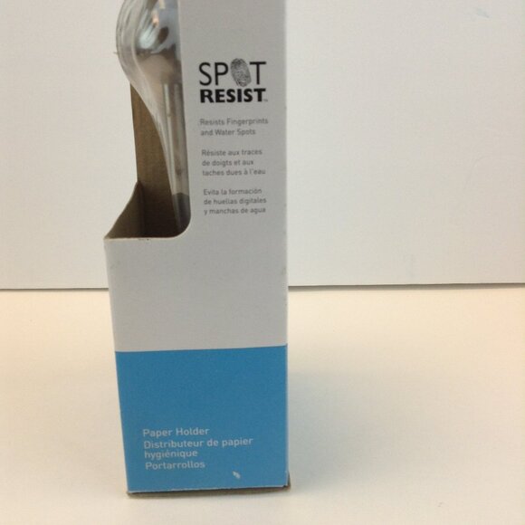 MOEN "Preston" DN8408BN Brushed Nickel Toilet Paper Holder - Picture 6 of 10